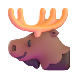 moose as rendered by Microsoft Teams