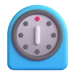 Timer Clock as drawn by Microsoft Teams in 15.1