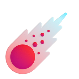 comet as rendered by Microsoft Teams