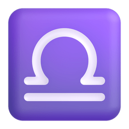 Waage (Sternzeichen) as rendered by Microsoft Teams