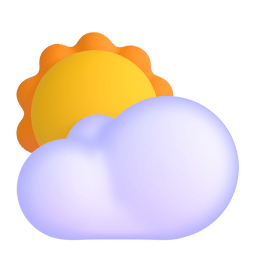 sol por trás das nuvens as rendered by Microsoft Teams