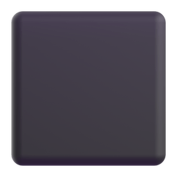black large square as rendered by Microsoft Teams