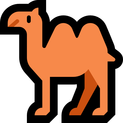 Two-Hump Camel as drawn by Microsoft in Windows 10 Anniversary Update
