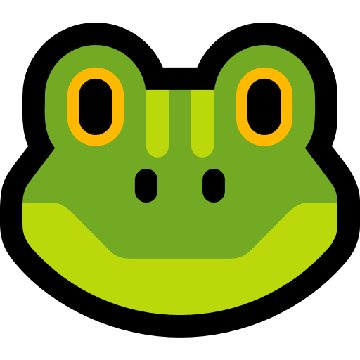 Frog as drawn by Microsoft in Windows 10 Anniversary Update