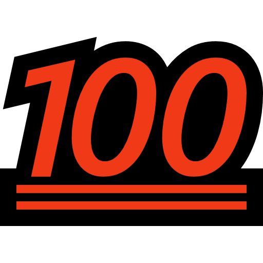Hundred Points as drawn by Microsoft in Windows 10 Anniversary Update