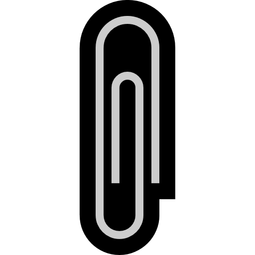 Büroklammer as drawn by Microsoft in Windows 10 Anniversary Update