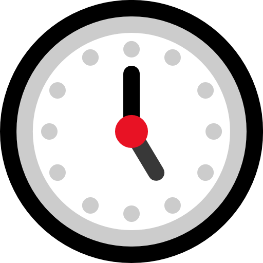 Five O’clock as drawn by Microsoft in Windows 10 Anniversary Update