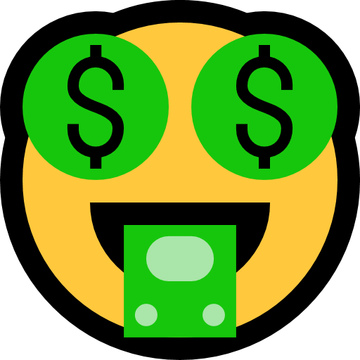 money-mouth face — Microsoft