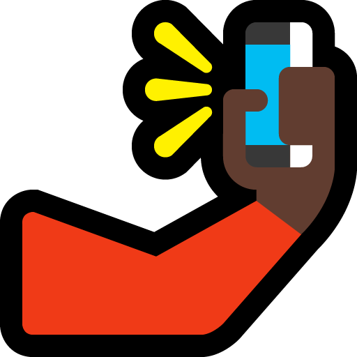 selfie: dark skin tone — Microsoft