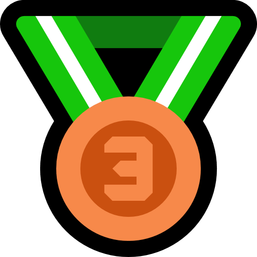3rd place medal — Microsoft
