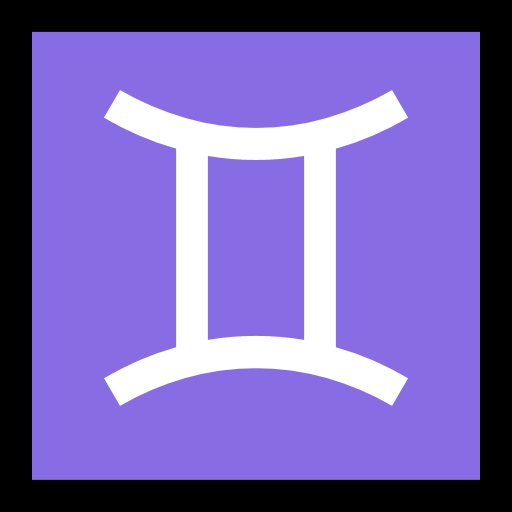 Gemini as drawn by Microsoft in Windows 10 Anniversary Update