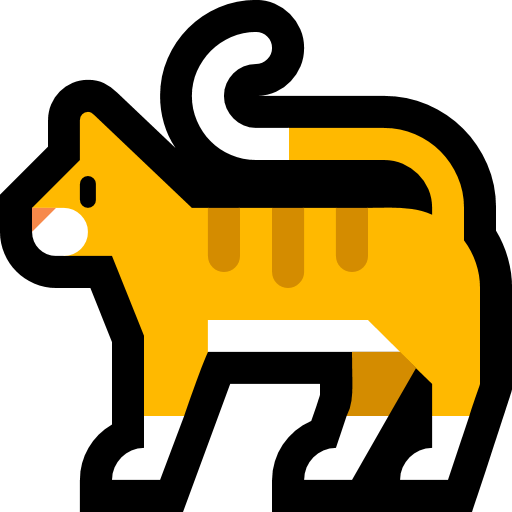 Cat as drawn by Microsoft in Windows 10 April 2018 Update
