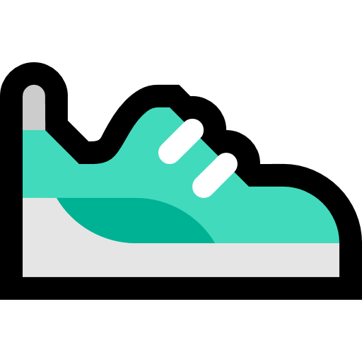 Running Shoe as drawn by Microsoft in Windows 10 April 2018 Update