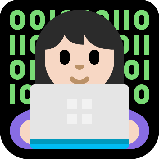 woman technologist: light skin tone — Microsoft