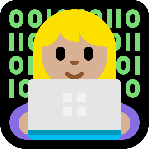 woman technologist: medium-light skin tone — Microsoft