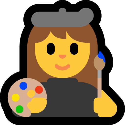woman artist — Microsoft