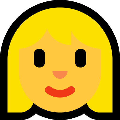 woman: blond hair — Microsoft