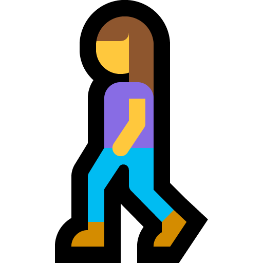 woman walking — Microsoft