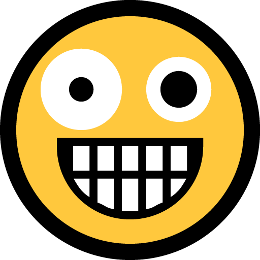 Zany Face as drawn by Microsoft in Windows 10 April 2018 Update