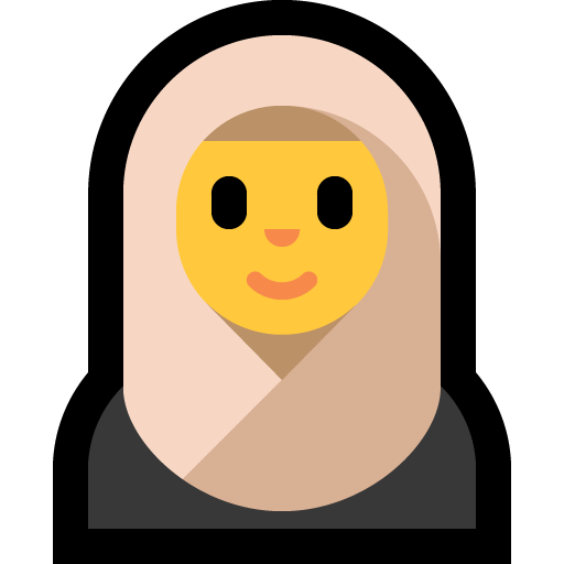 woman with headscarf — Microsoft