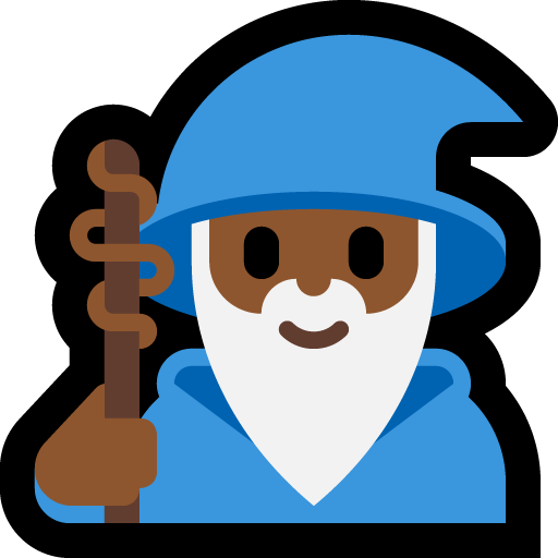 mage: medium-dark skin tone — Microsoft