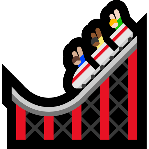 Achterbahn as drawn by Microsoft in Windows 10 Creators Update