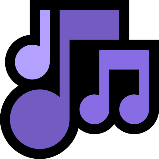 Musical Notes as drawn by Microsoft in Windows 10 Creators Update