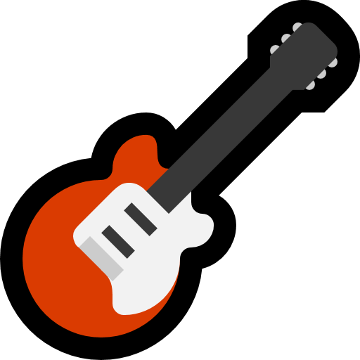 Guitar as drawn by Microsoft in Windows 10 Creators Update