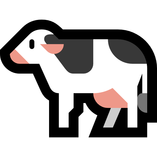 Cow as drawn by Microsoft in Windows 10 Creators Update