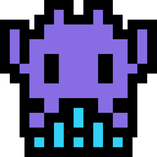 Alien Monster as drawn by Microsoft in Windows 10 Creators Update