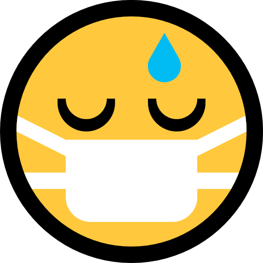 Face with Medical Mask, the design in this release