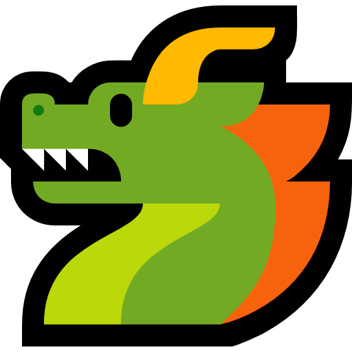 Rosto De Dragão as drawn by Microsoft in Windows 10 Fall Creators Update