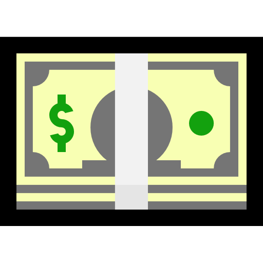 Dollar Banknote as drawn by Microsoft in Windows 10 Fall Creators Update