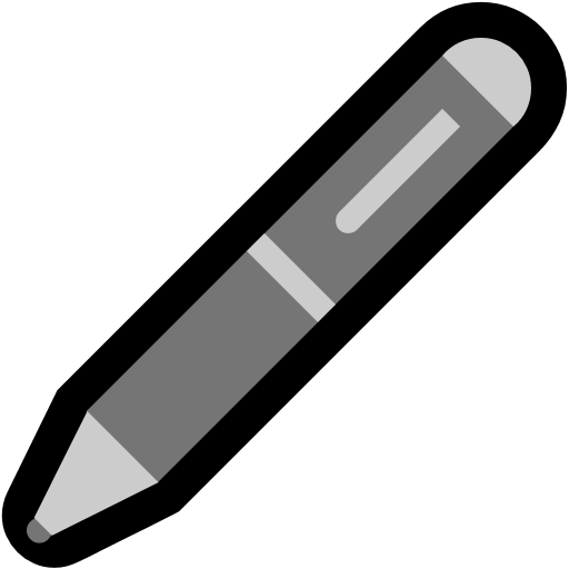Pen as drawn by Microsoft in Windows 10 Fall Creators Update