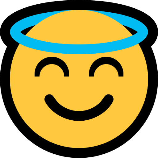 Smiling Face with Halo, the design in this release