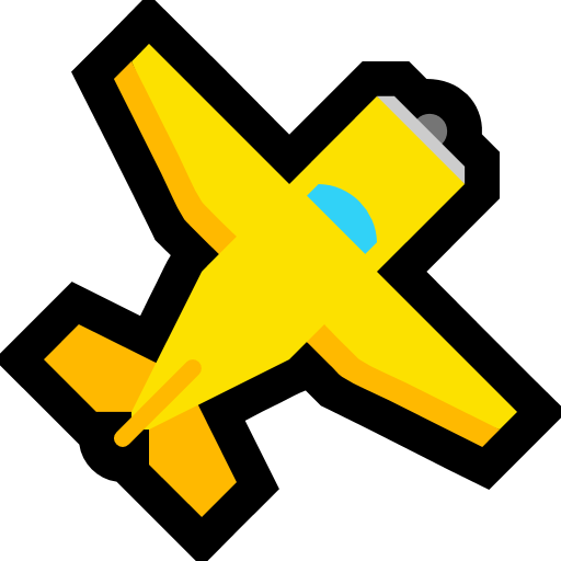 Small Airplane as drawn by Microsoft in Windows 10 Fall Creators Update