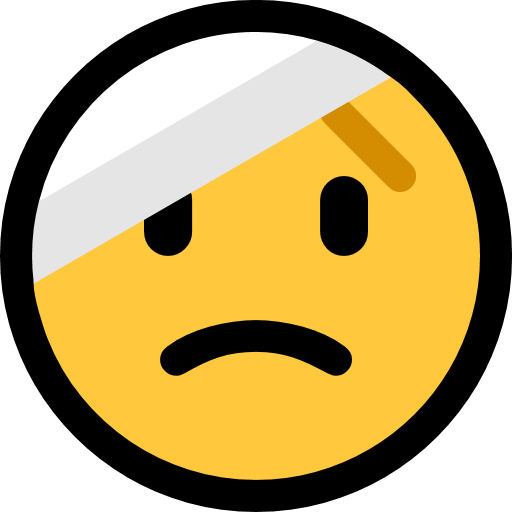 Face with Head-Bandage, the design in this release