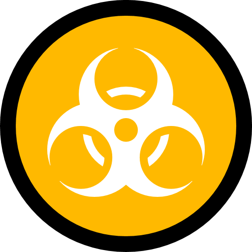Biohazard as drawn by Microsoft in Windows 10 Fall Creators Update
