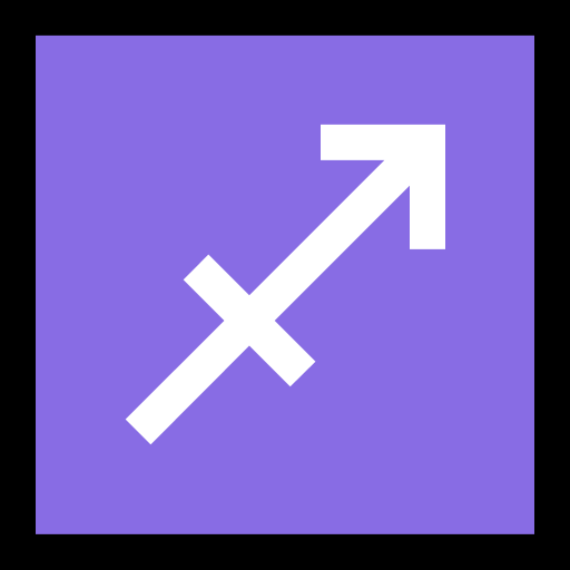 Sagittarius as drawn by Microsoft in Windows 10 Fall Creators Update