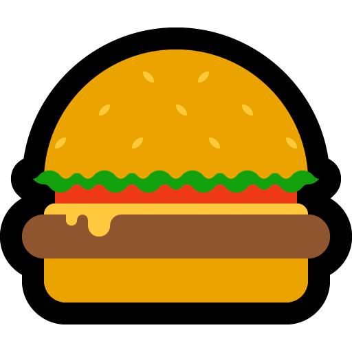Hamburger as drawn by Microsoft in Windows 10 May 2019 Update