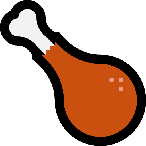 Poultry Leg as drawn by Microsoft in Windows 10 May 2019 Update