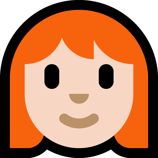 woman: light skin tone, red hair — Microsoft