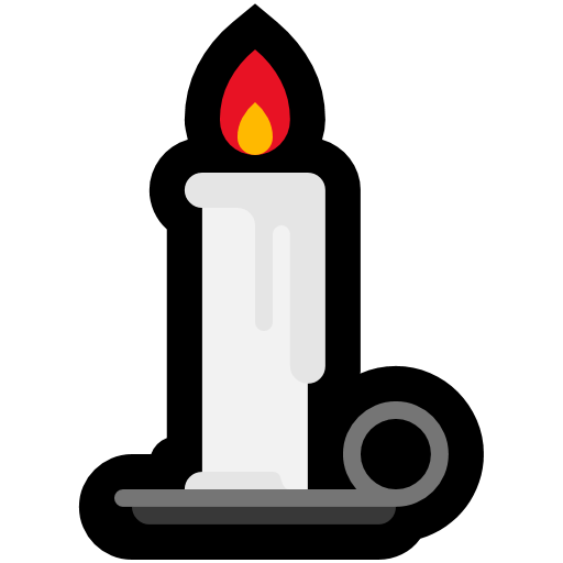 Kerze as drawn by Microsoft in Windows 10 May 2019 Update
