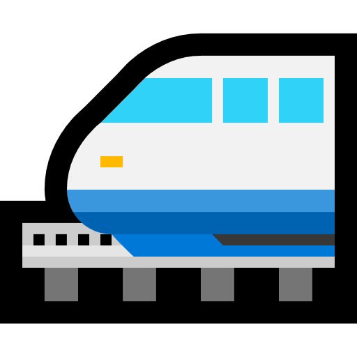 Monorail as drawn by Microsoft in Windows 10 May 2019 Update