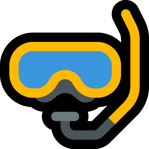 Diving Mask as drawn by Microsoft in Windows 10 May 2019 Update