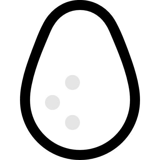 Egg as drawn by Microsoft in Windows 10 May 2019 Update