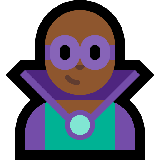man supervillain: medium-dark skin tone — Microsoft