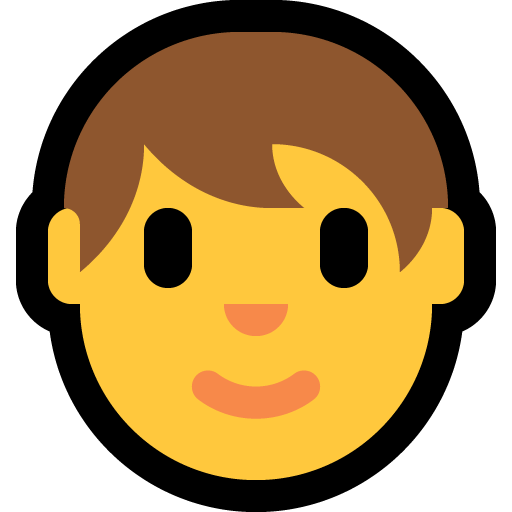 大人 as drawn by Microsoft in Windows 10 May 2019 Update