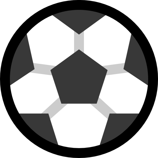 Soccer Ball as drawn by Microsoft in Windows 10 May 2019 Update