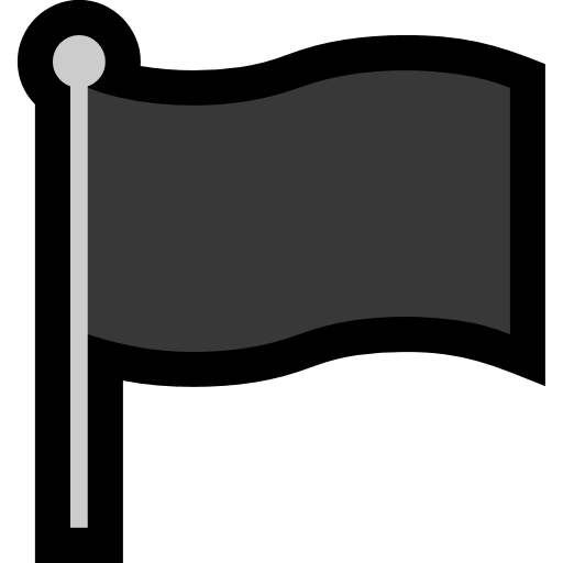 Black Flag as drawn by Microsoft in Windows 10 October 2018 Update